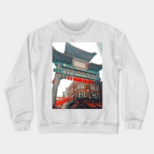 Chinatown Photo Taken In London Crewneck Sweatshirt